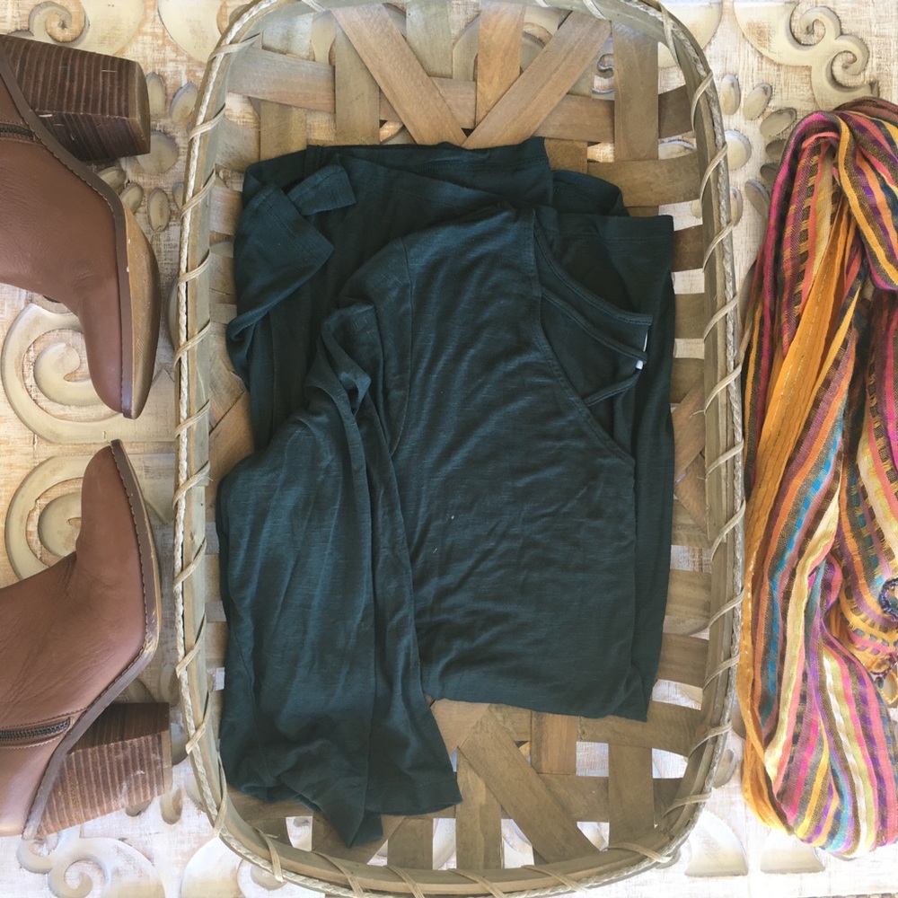 OLD NAVY DARK GREEN TUNIC